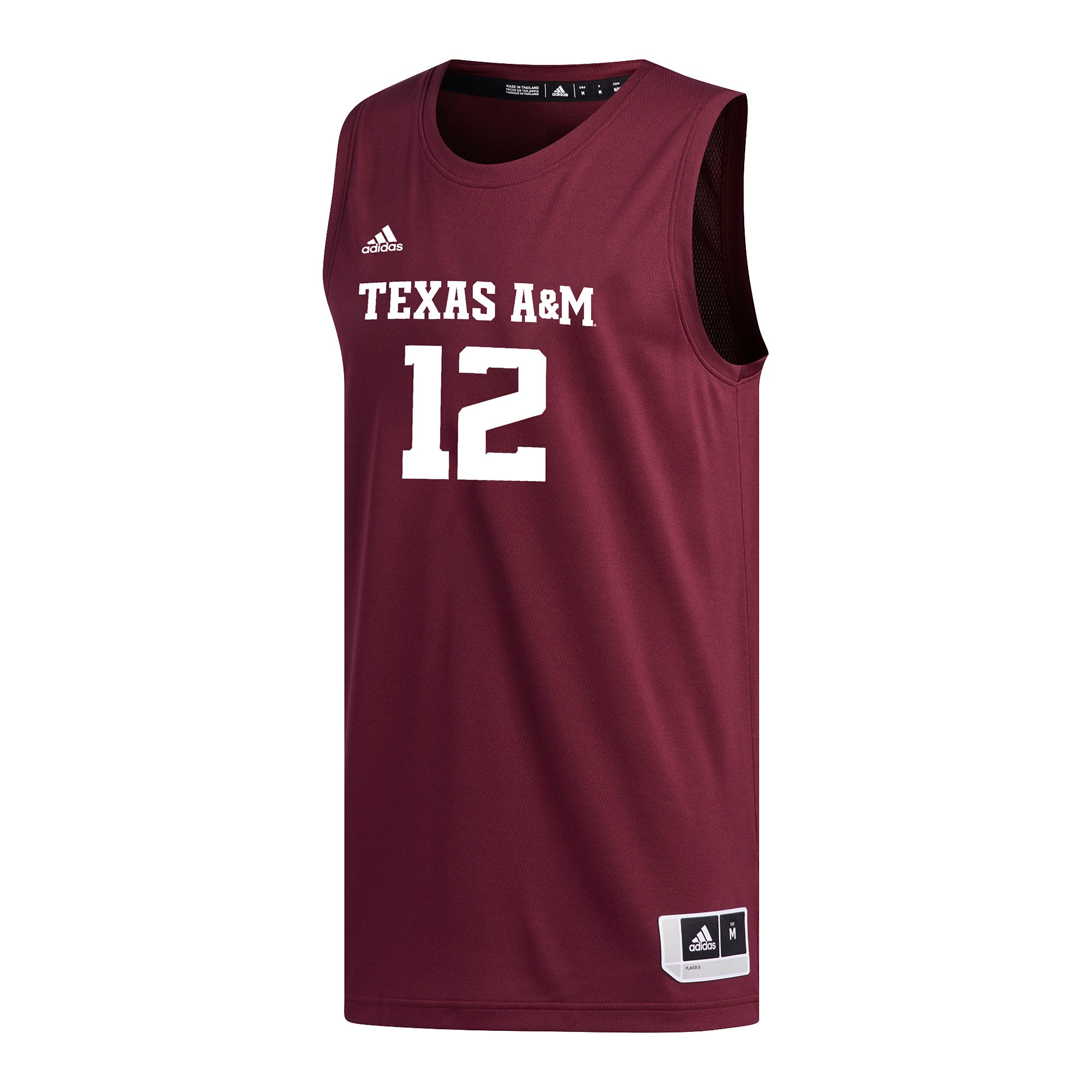 [DDG] Texas A&M Aggies Replica Basketball Jersey - Maroon