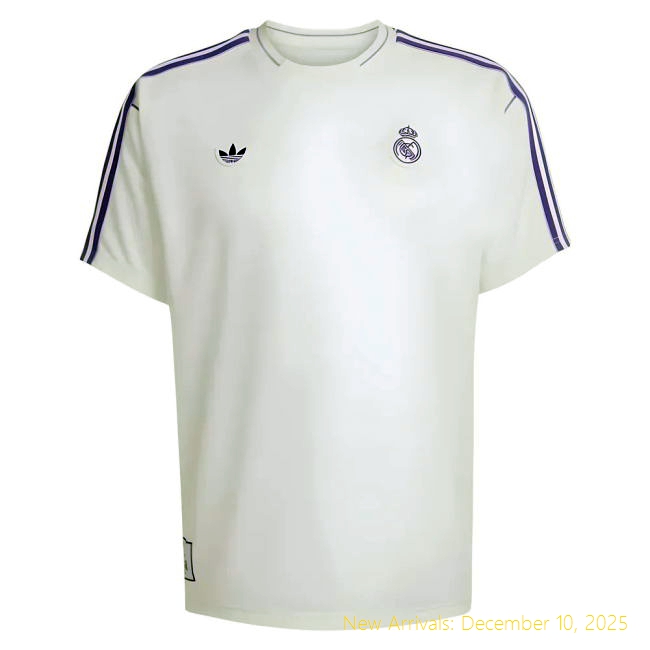 RM Real Madrid Terrace Icons Premium Quality Shirt (White) - Value for