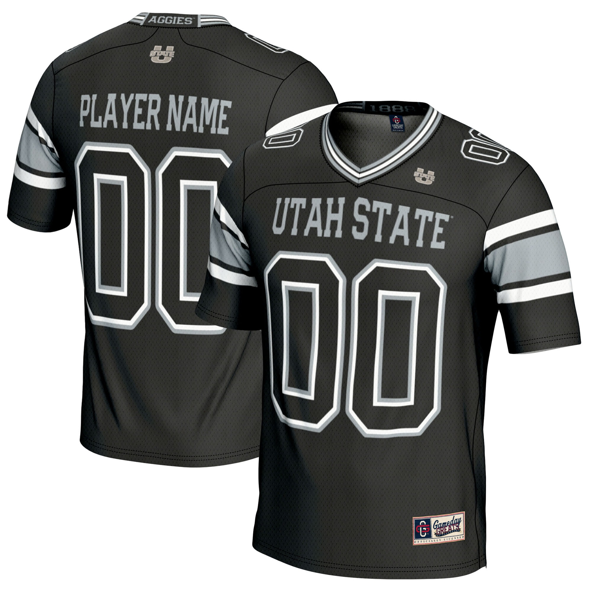 Utah State Aggies GameDay Greats NIL Pick-A-Player 2026/2027 Football Jersey - Black