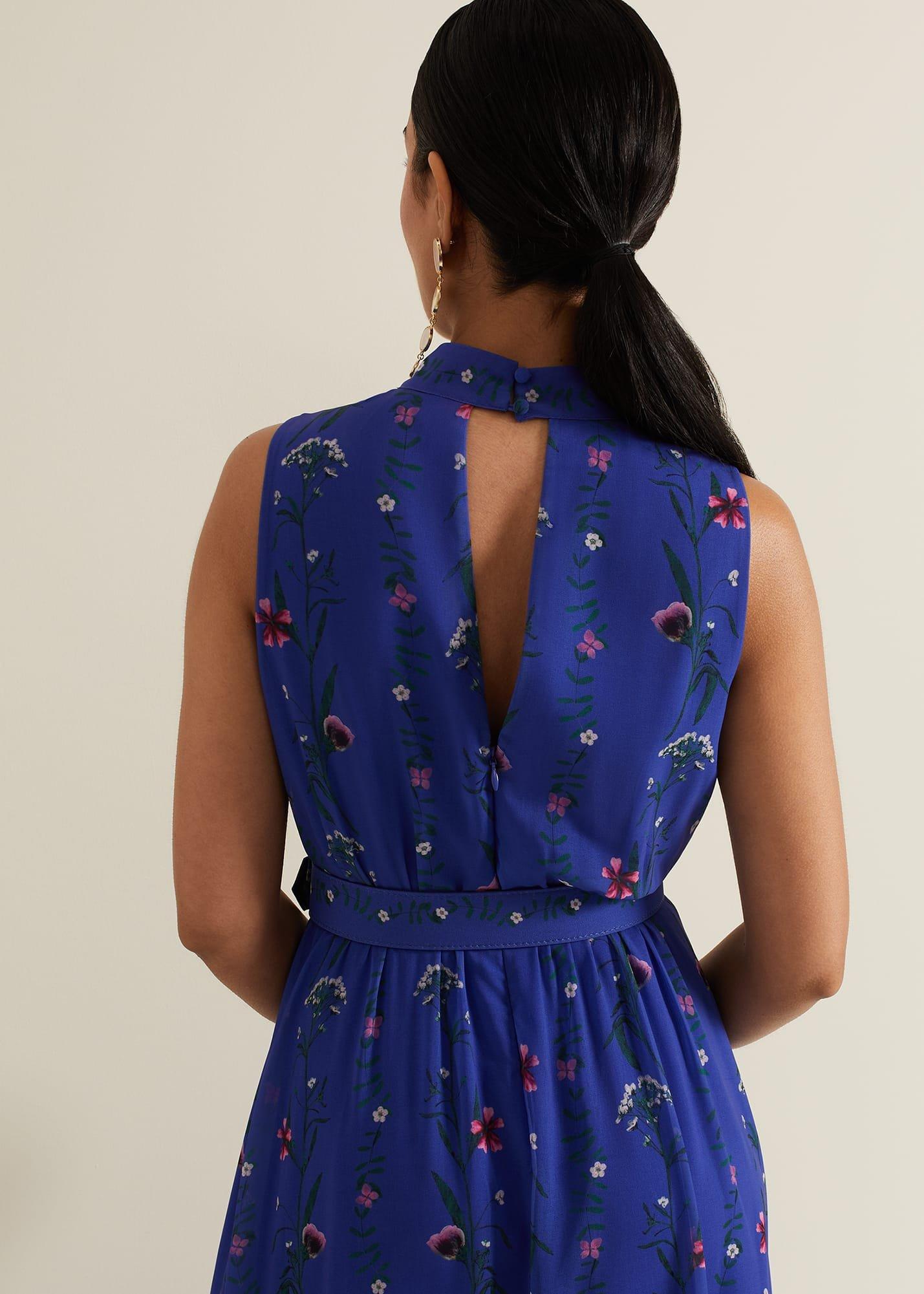 Petite Sofia Print Maxi Dress