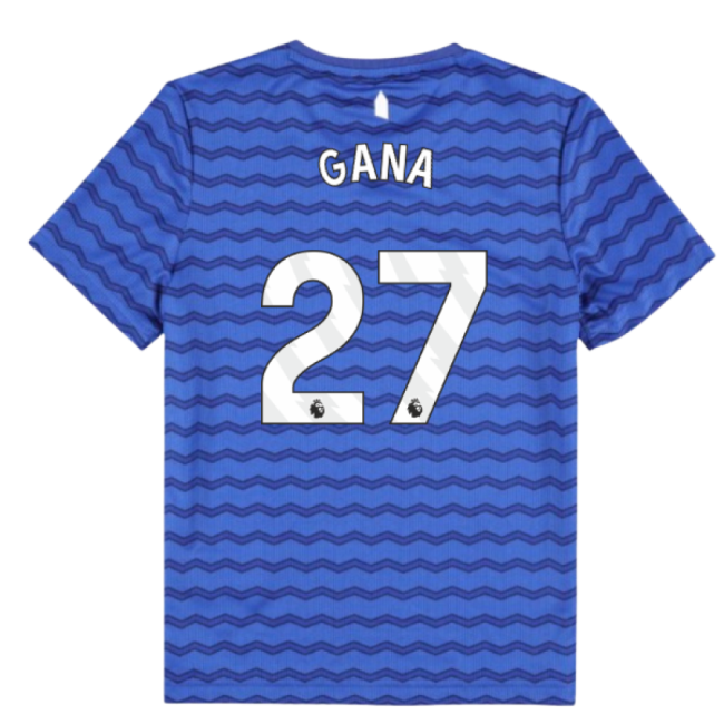 2025-20 Everton Home Football Shirt Gana Name Number M