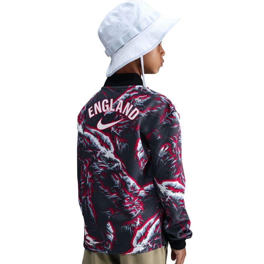 [EFKS] England Hollywood Goalkeepers Obsidian/Black/White Goalkeeper Kids Jersey