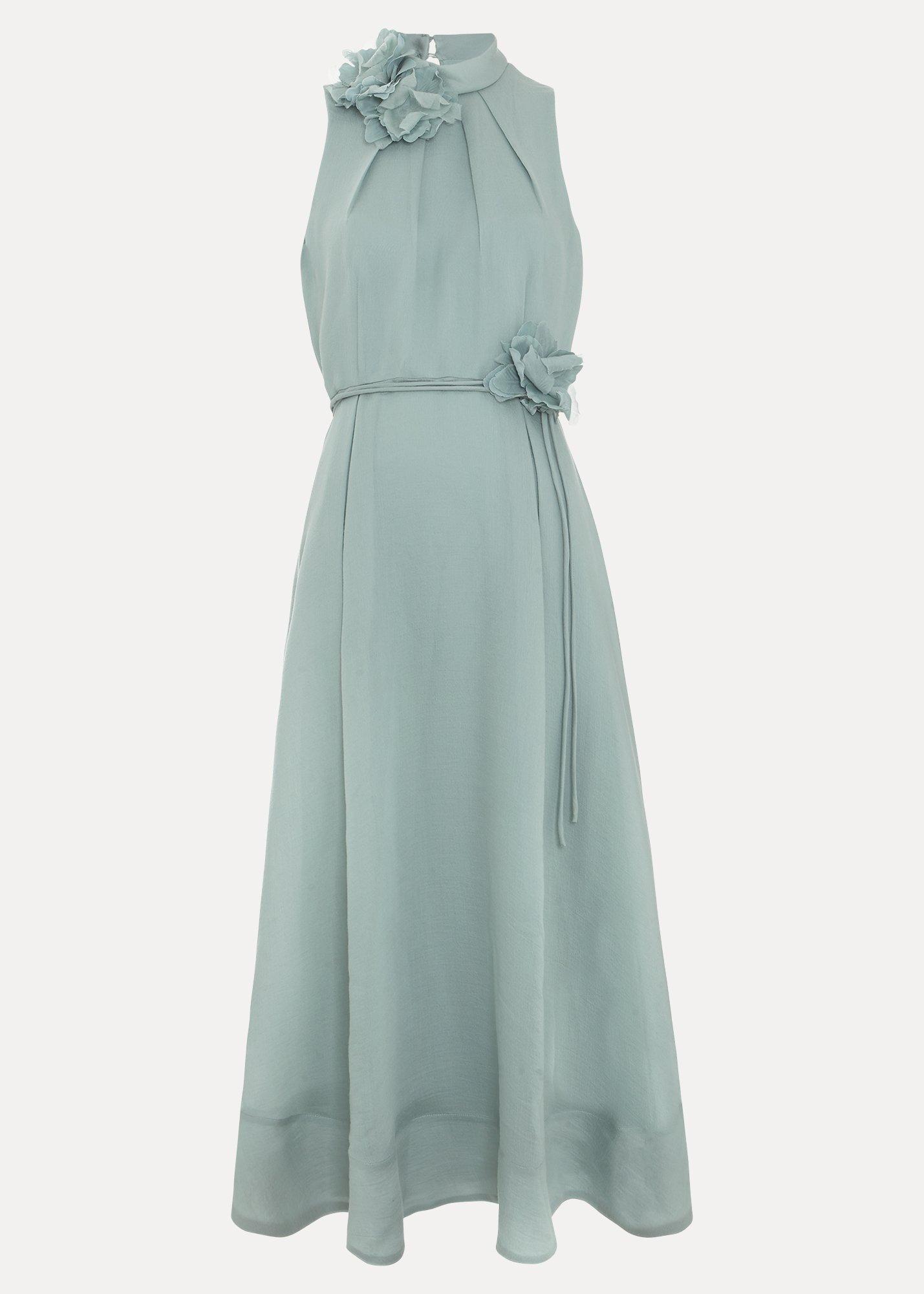 Senita Floral Detail Midi Dress