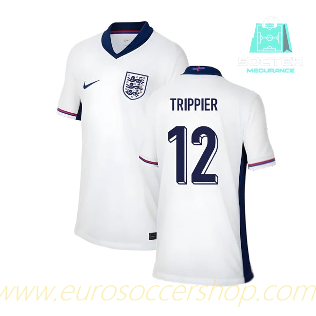 2024-2025 Season Authentic England Home Jersey Junior (Trippier 12)