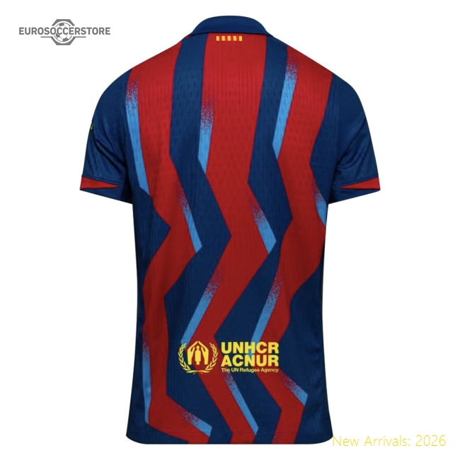 2025-2026 Barca Authentic Dri-fit Se Fourth Jersey (ainiesta 8)