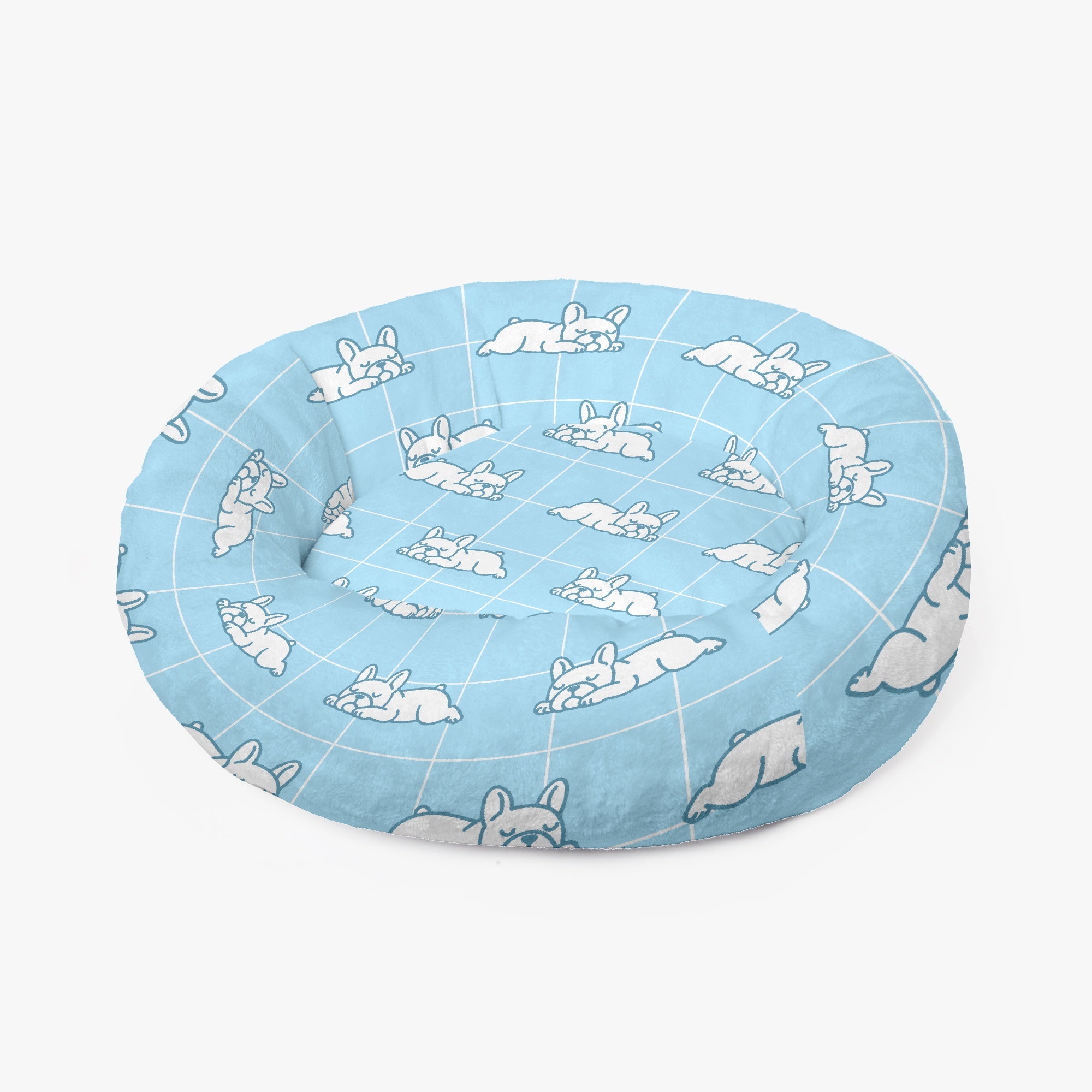 French Bulldog Maple Cloud Comfort Frenchie Bed | Anti Anxiety French