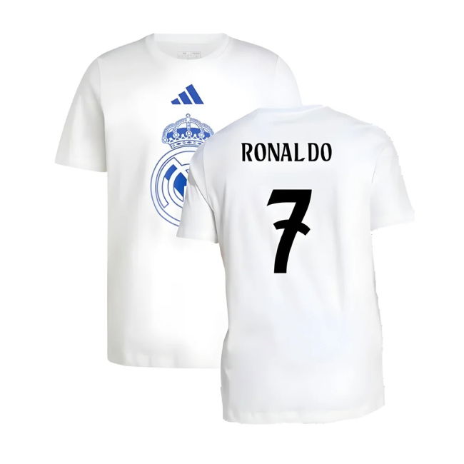 2024-2025 Real Madrid Fashionable Football Shirt (White)