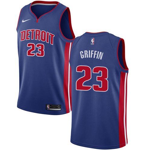 Blue DET Detroit Pistons #23 Nike Game-Day Jersey NBA Fan Apparel