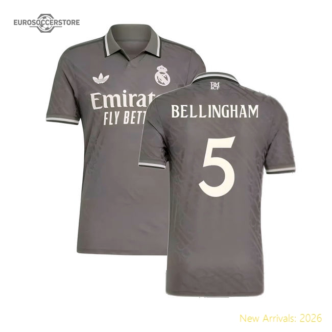 Excellent 2024-2025 Real Madrid Change Jersey (bellingham 5)
