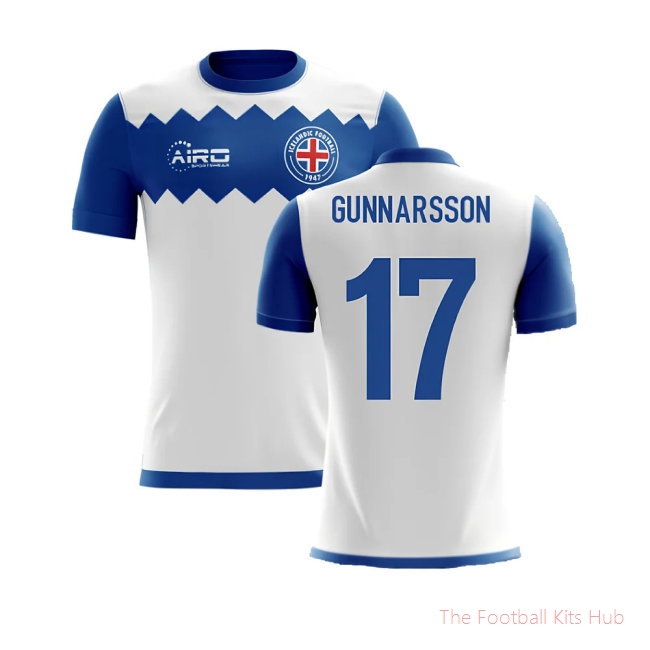 [JED] 2025/26 Iceland Airo Away Shirt (Gunnarsson 17) - Kids