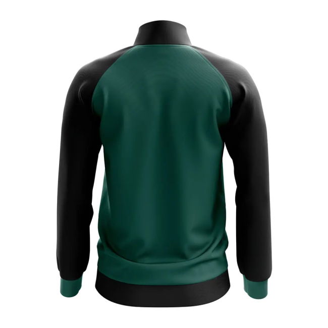 Match-Ready Pro-Grade Mozambique Concept Football Track Jacket (Green)