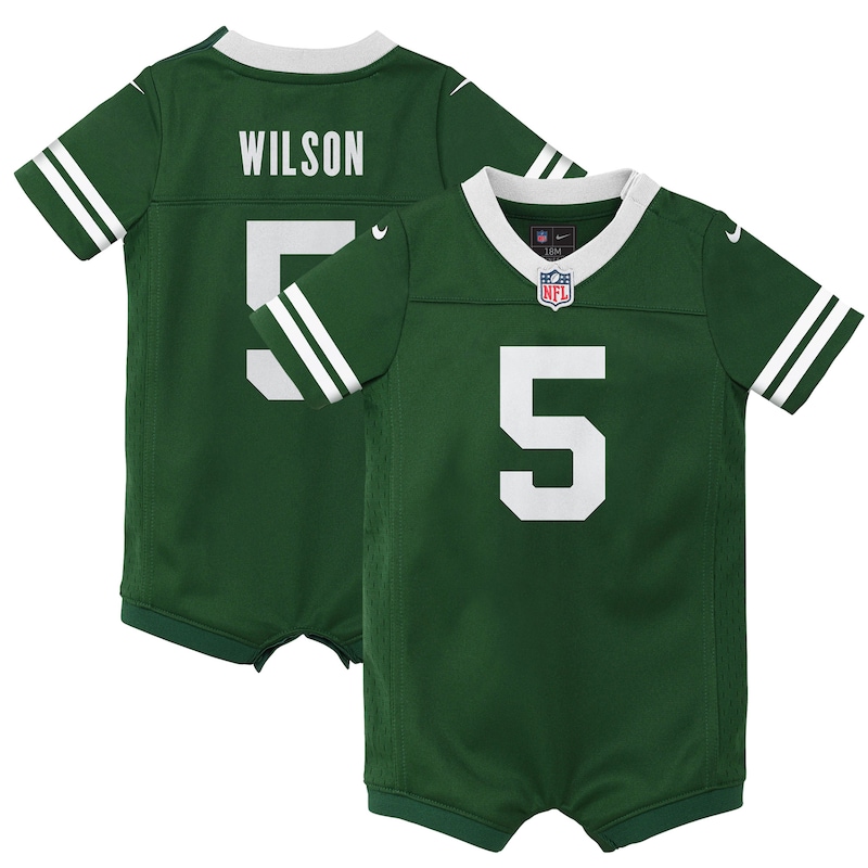 None Garrett Wilson NY Jets Retro High-Quality Jersey Football Apparel