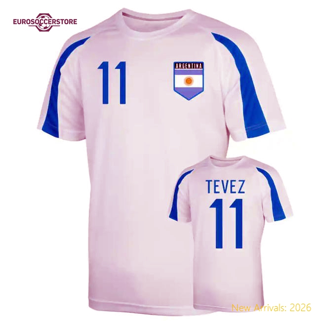 2025-2026 Football Team Kids Child-friendly Tevez Jersey Dri-fit