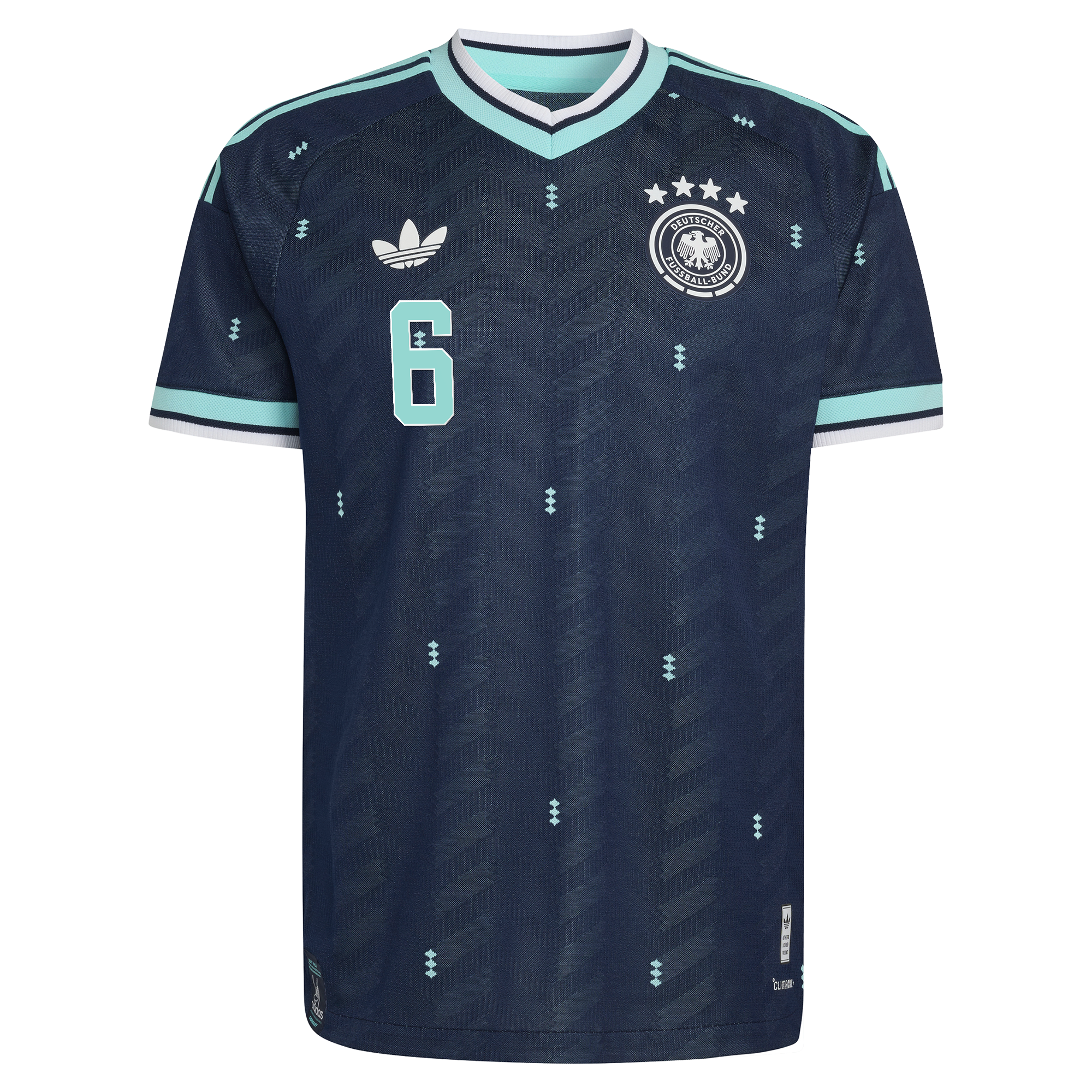 [SJH] Joshua Kimmich Germany National Team 2026 Away On-Field Authentic Jersey - Navy