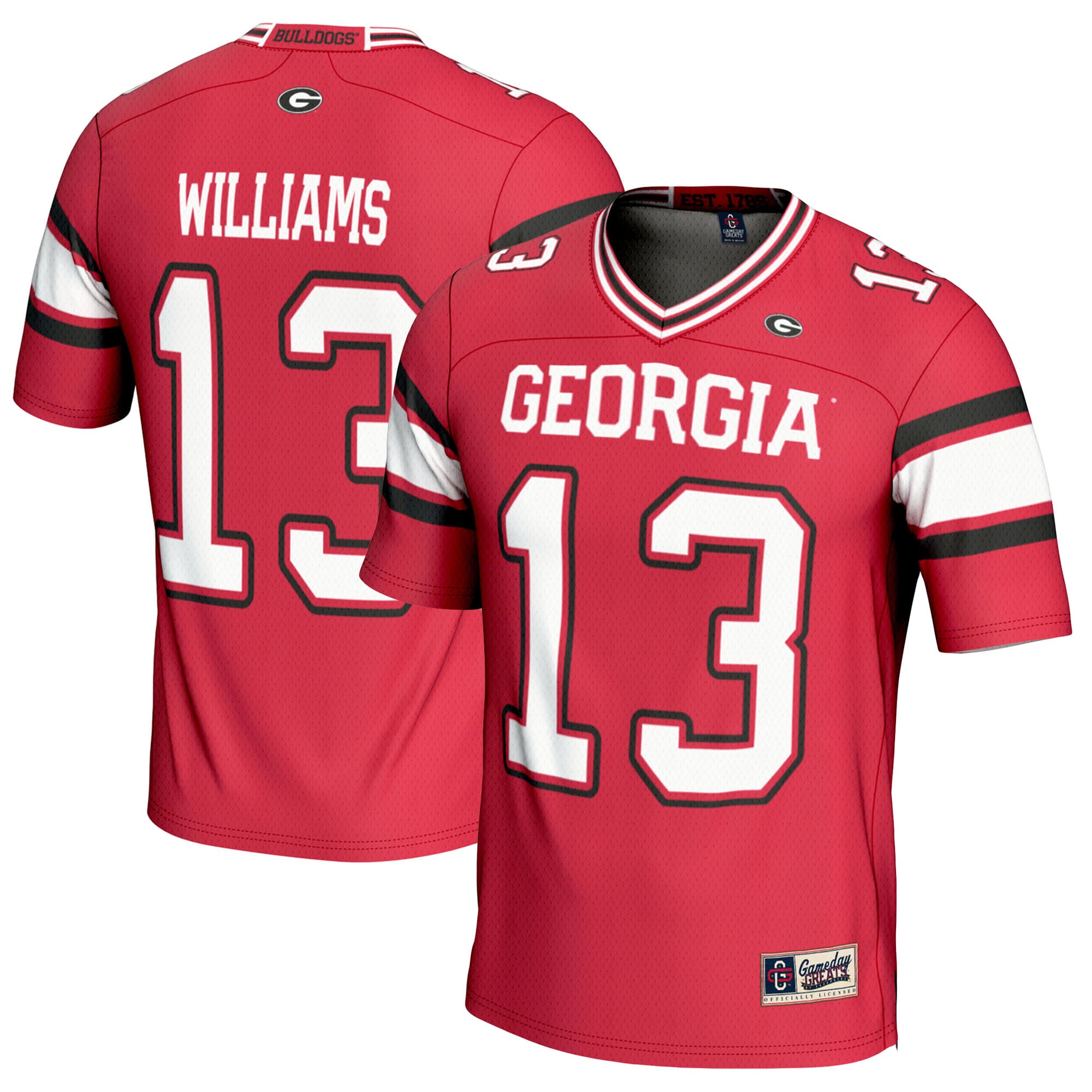 [Youth] Mykel Williams Georgia Bulldogs Football Jersey - Red | Stadium Series 2026