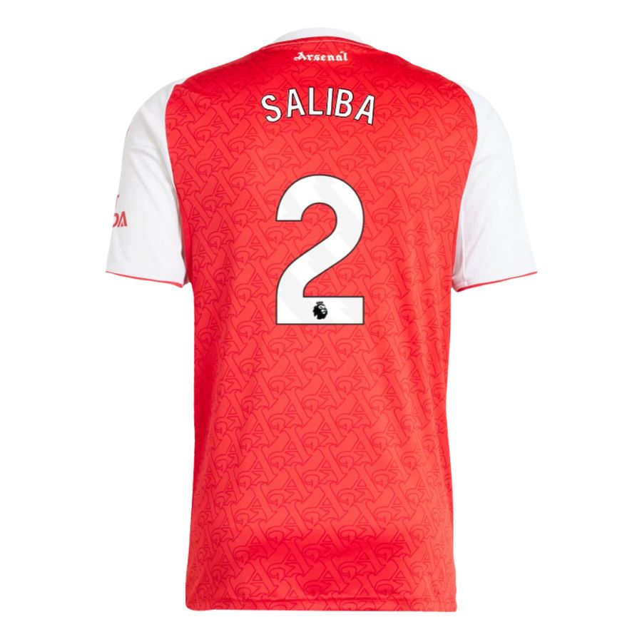 Arsenal 2025 2026 Saliba Children's Home Kit Jersey