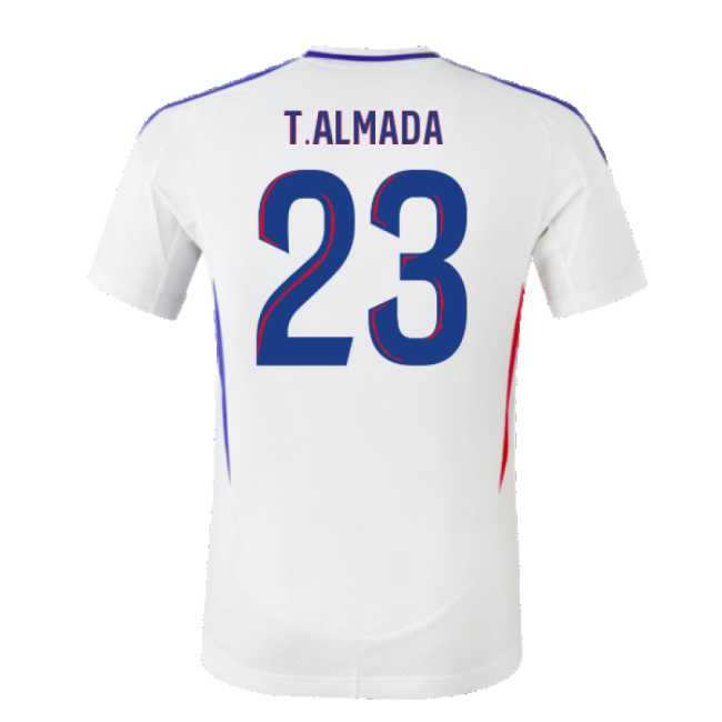 Lyon Olympique Lyon Home Shirt T Almada #23 Ultra Comfort Official...