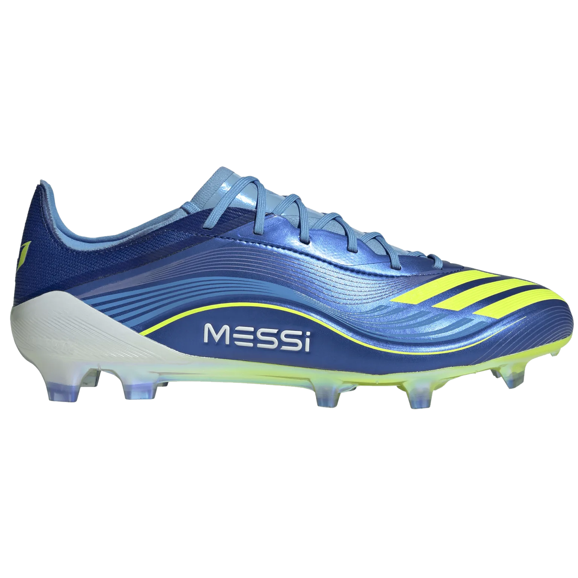 Buy Messi adidas F50 Elite FG Soccer Cleats Royal Blue Solar Yellow