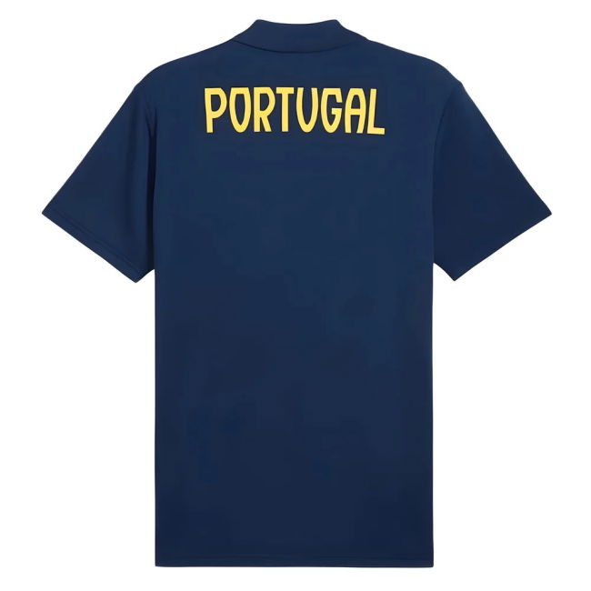 2025-2026 Portugal Casuals Polo Shirt (Persian Blue) Netherlands