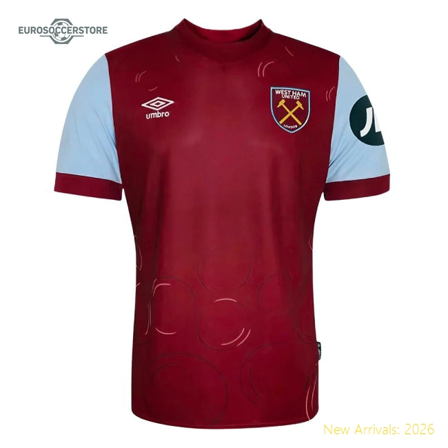 Durable West Ham Kids Jersey 2023-2024 Easy-care Soft-touch