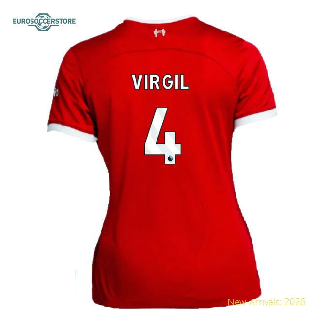 2023-2024 Liverpool Ladies Sophisticated Jersey Virgil Dri-fit