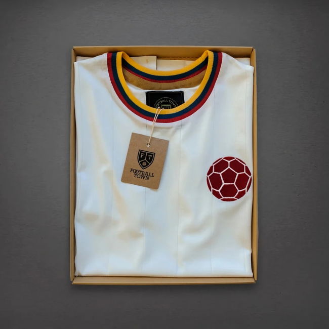 Cup Vintage Colombia El Cafetero Away Soccer Jersey Jersey