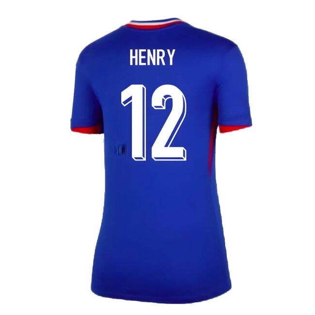 Sweet 2024-2025 France Home Shirt (Womens) (Henry 12) Slim Fitting