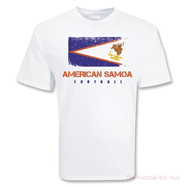 Men American Samoa Football T-shirt