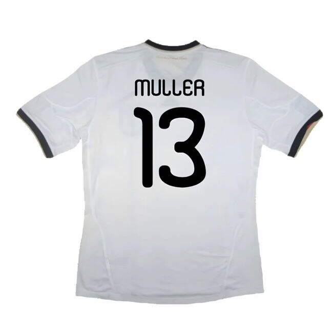 Cheap Germany 2010-11 Home Shirt ((Good) S) (MULLER 13) Slim Fitting