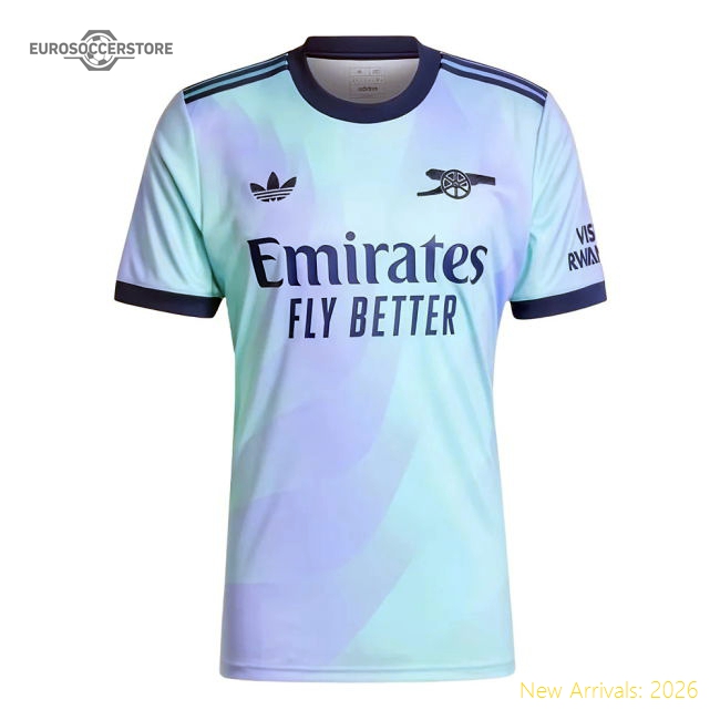 First-class Arsenal Third Jersey 2023-2024 Durable Flexible