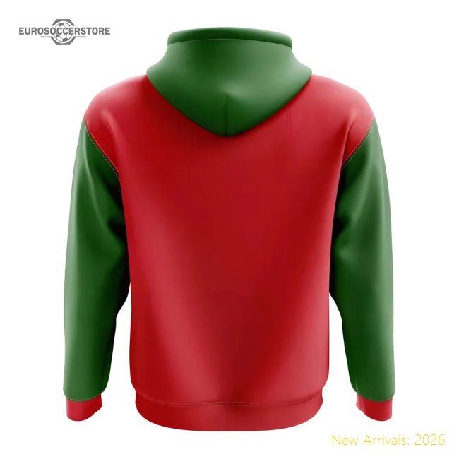 Madagascar Concept Country Football Hoody (red) - Economical