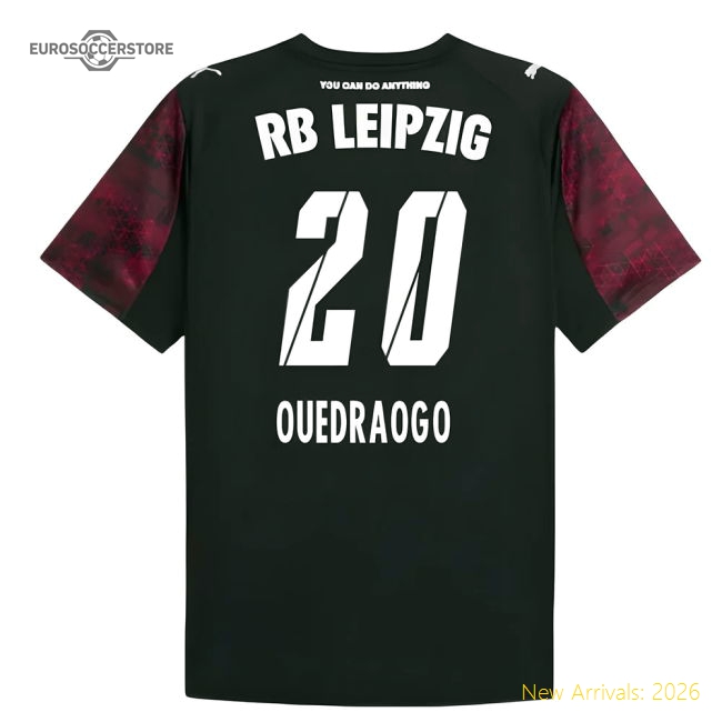 Premium 2025-2026 Red Bull Leipzig Third Shirt (Ouedraogo 20)