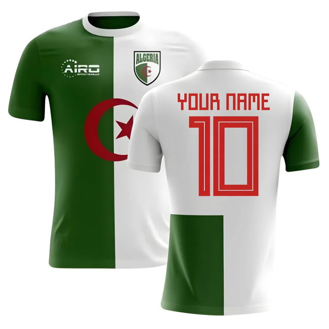 Top-Tier 2025-2026 Algeria Home Concept Football Shirt (Your Name)