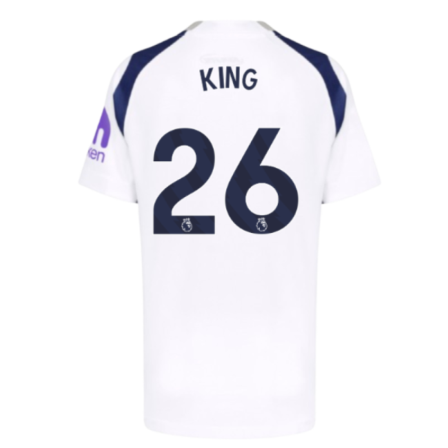 Stretchable 2025-2026 Tottenham Home Rare Find - EPL Shirt Kids K#264