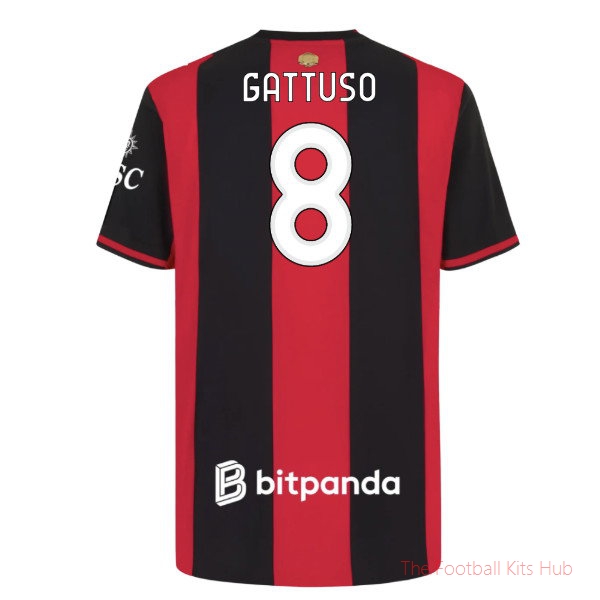 Elite Supporters AC Milan 2026-2027 Home Shirt (Gattuso 8)