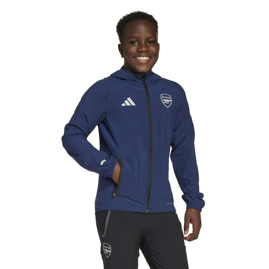 Arsenal Training Travel Jacket Tiro 25 Competition Vis Tech Travel Nig