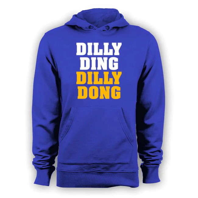 Women's Leicester City Dilly Ding Dilly Dong Hoody (Blue)