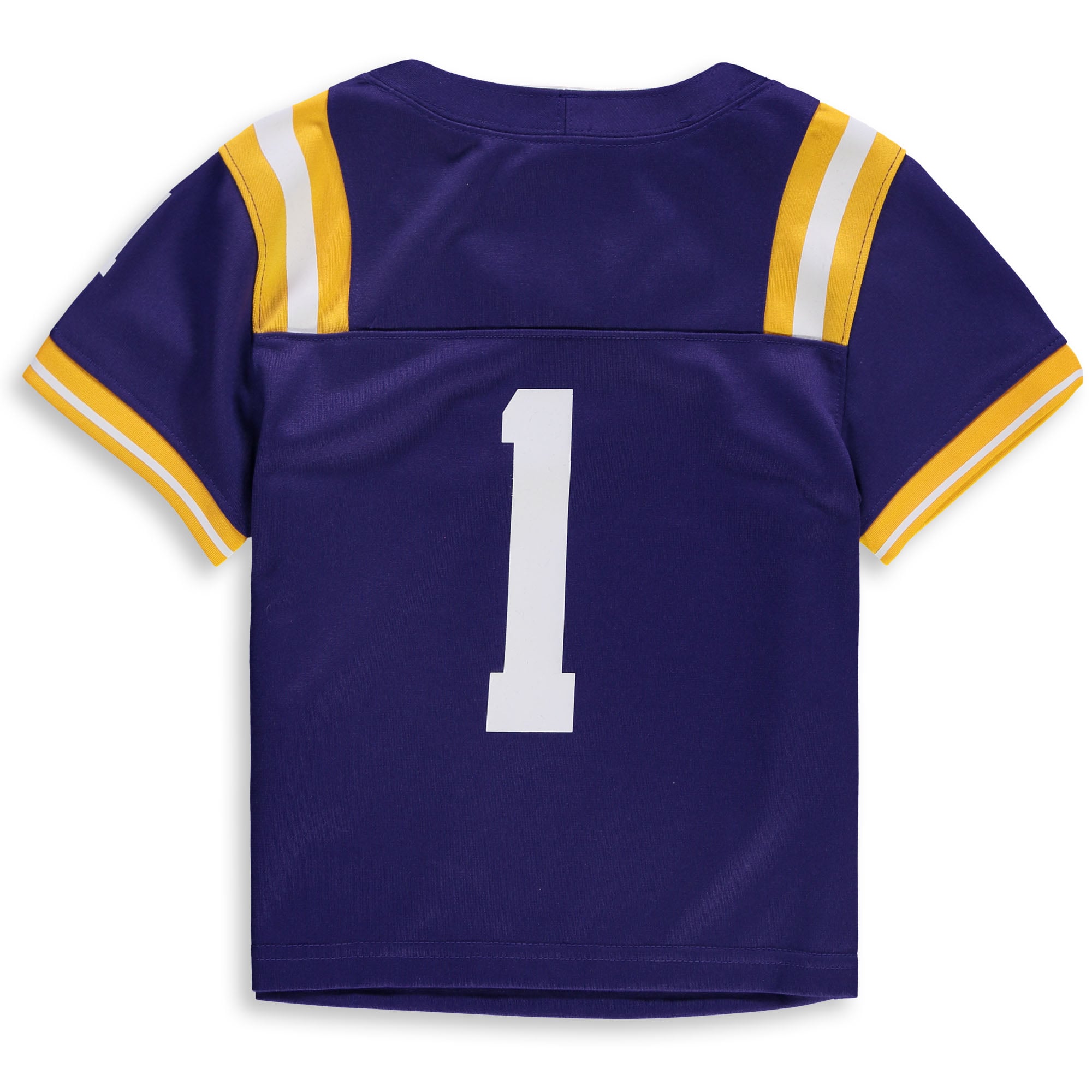 Toddler #1 Purple LSU Tigers Team Football Jersey