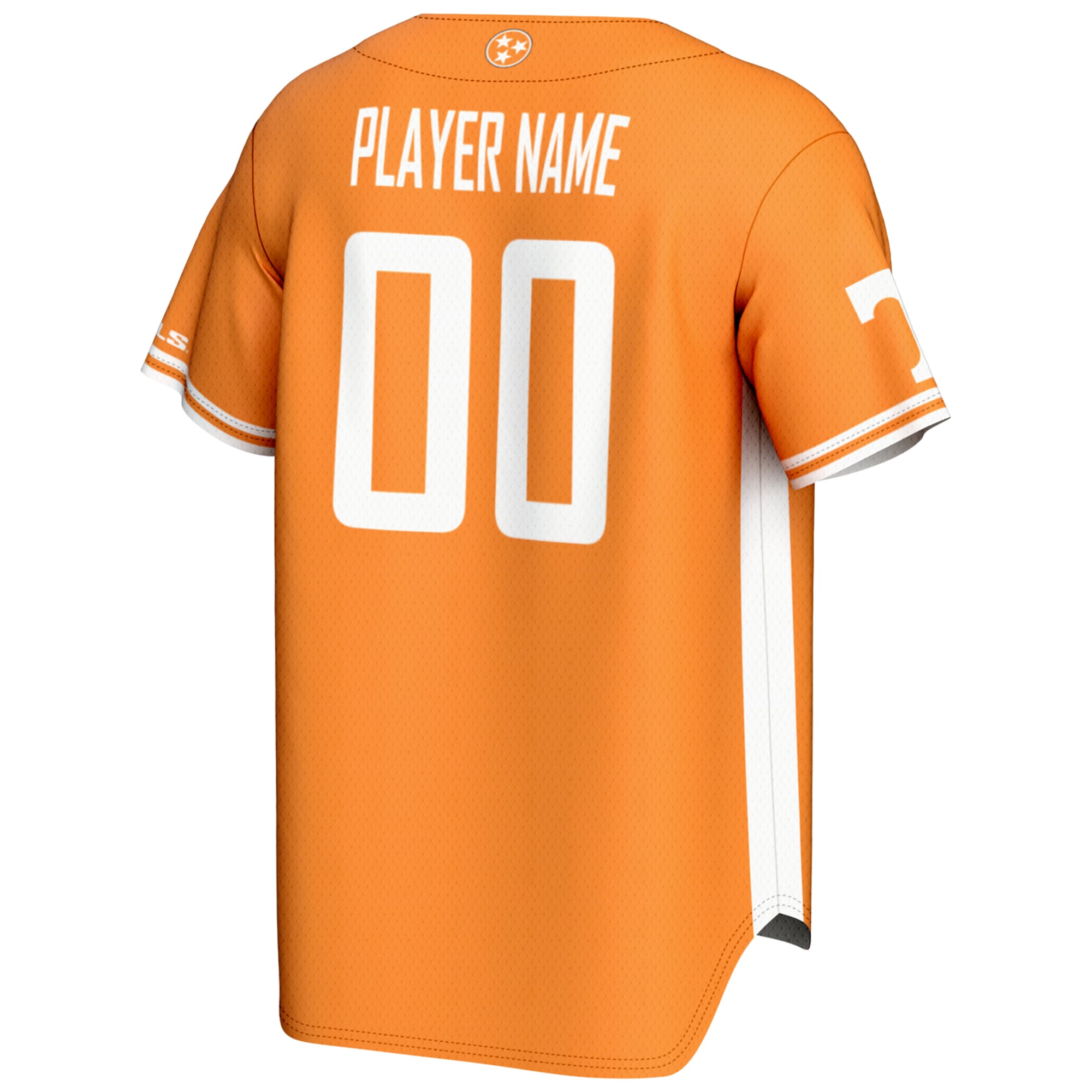 [NJP] Tennessee Volunteers GameDay Greats NIL Pick-A-Player Lightweight Baseball Jersey - Tennessee Orange