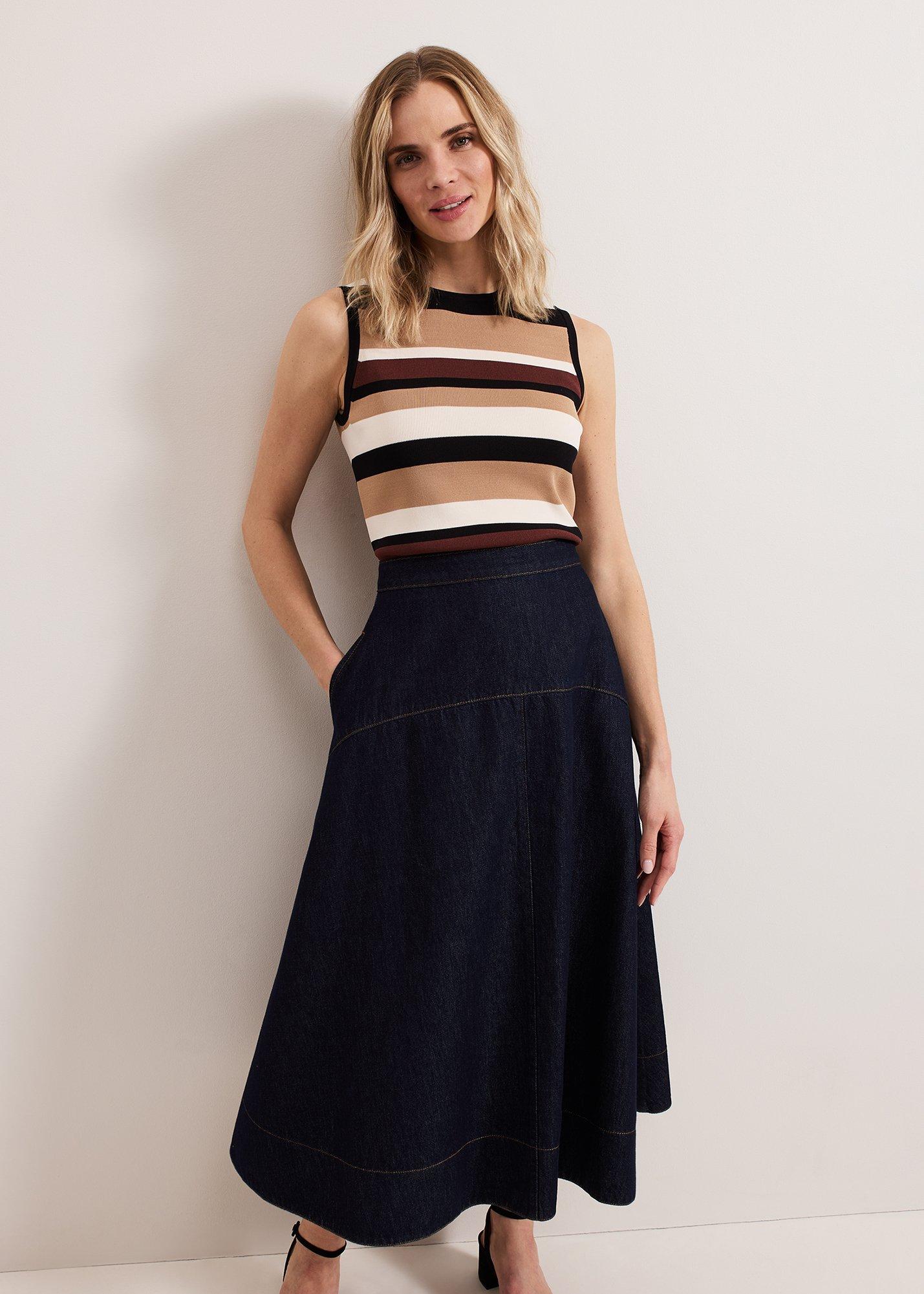 Mavis Denim Skirt