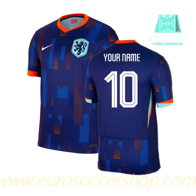 2024-25 Edition Holland Away Football Shirt (Your Name)