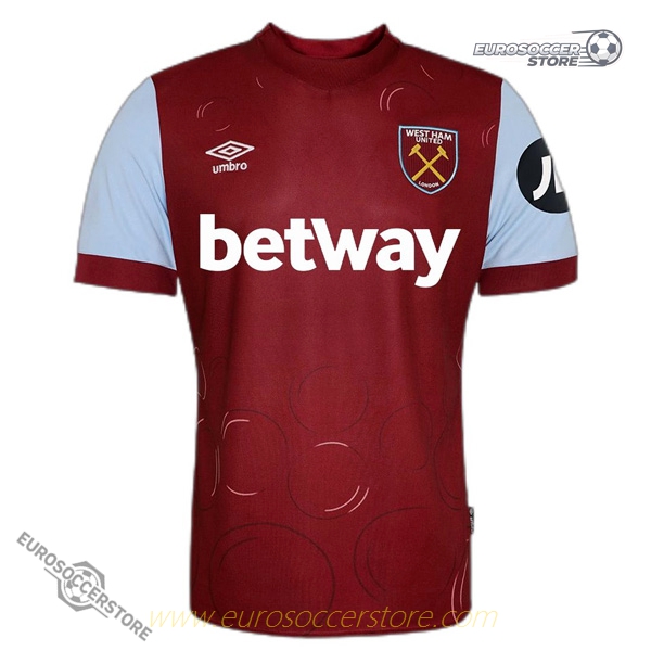 West Ham United's 23-24 Season Home Jersey Featuring AREOLA 22