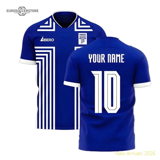 Greece 2025-2026 Away Concept Football Kit (Libero) (Your Name)