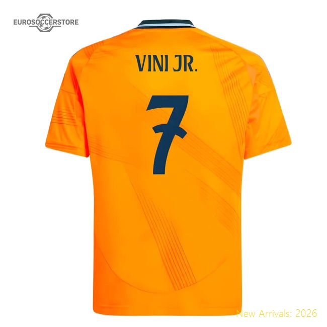 Premium 2024-2025 Real Madrid Road Jersey (kids) (vini Jr 7)