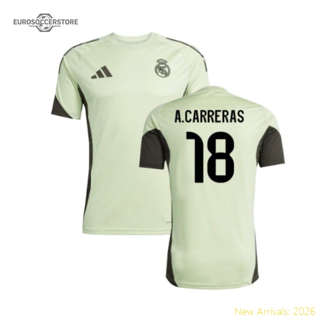 2025-2026 Madrid Training Authentic Jersey A.carreras Advanced Textile