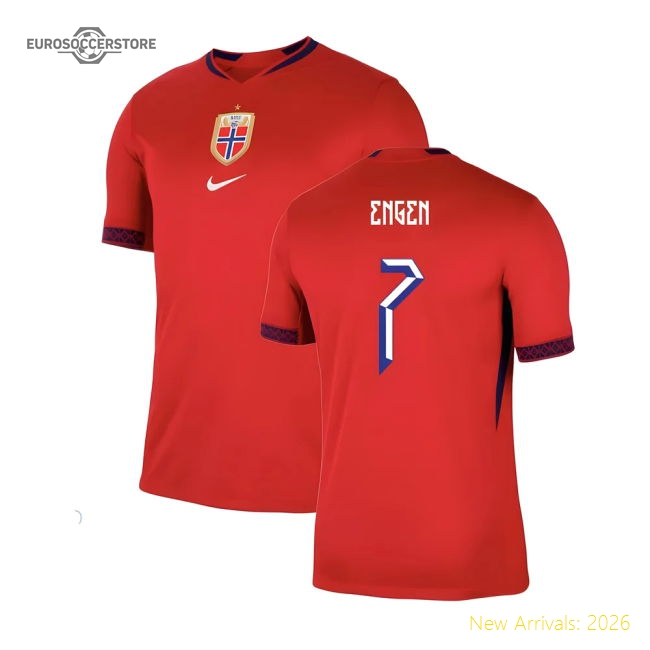 Premium Football Team Womens Engen Jersey 2025-2026 Moisture-wicking