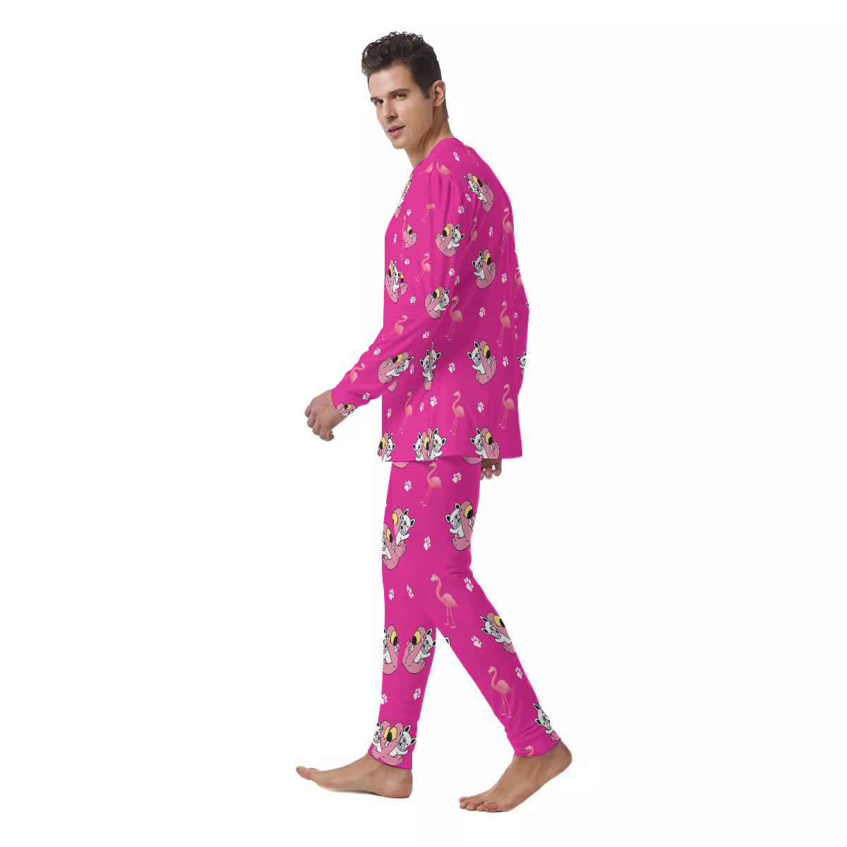 Everyday Frenchie-Fan Oakey - Men's Pajamas for Pet Enthusiasts Durable