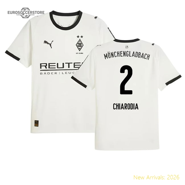 First-class 2025-2026 Borussia Mgb Home Shirt (chiarodia 2)