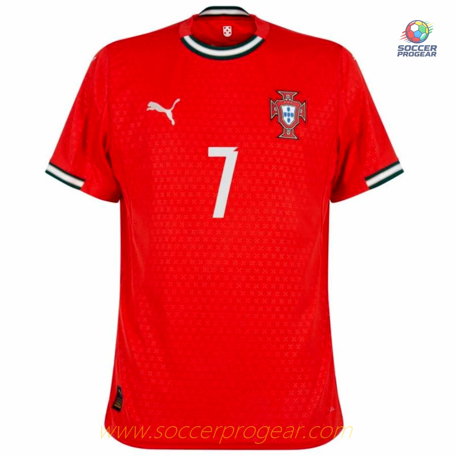 Portugal Home Children Jersey Set Team Jersey 2025 Season 2026 Ronaldo
