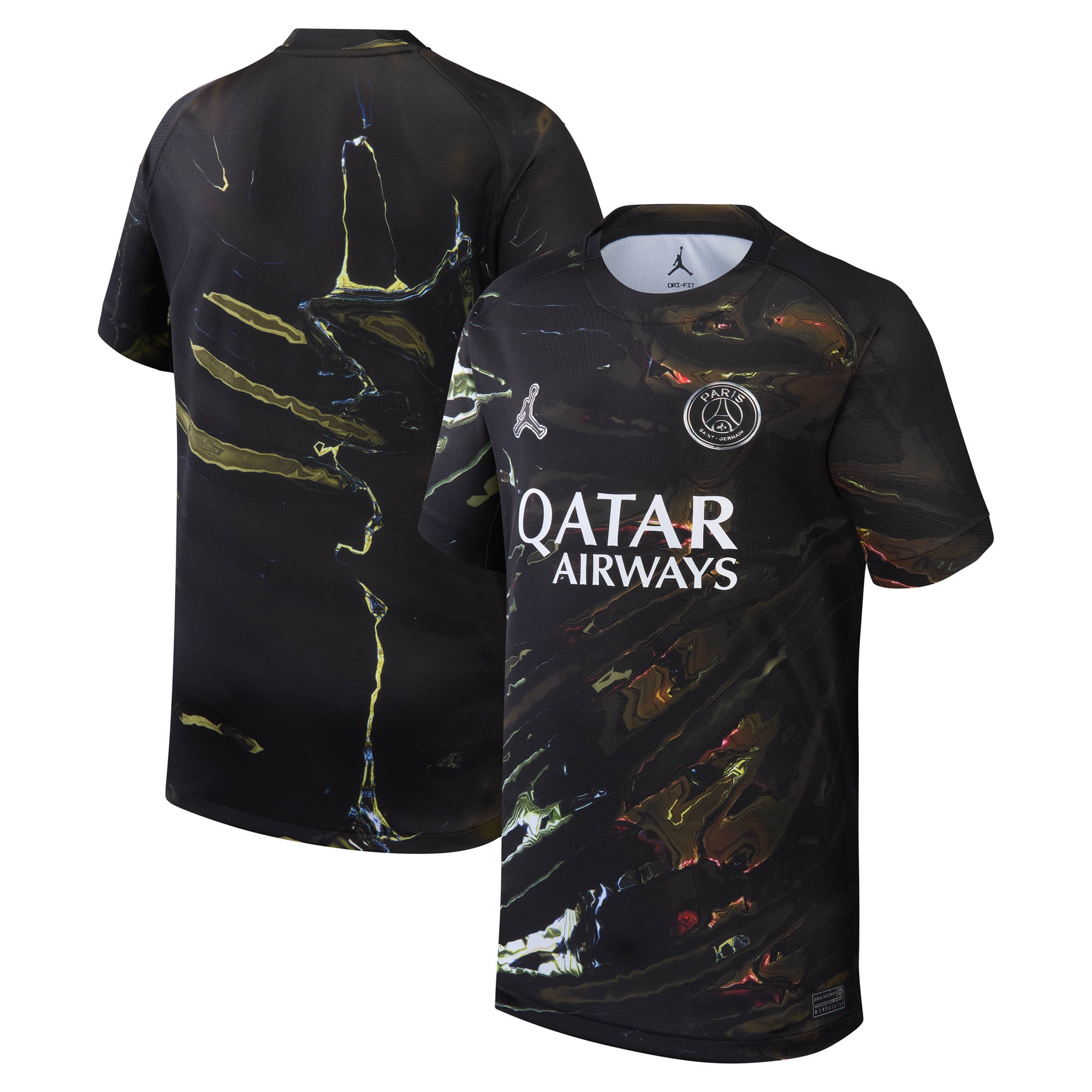 [SJH] Women's Paris Saint-Germain 2025/26 Fifth Stadium Replica Jersey - Black